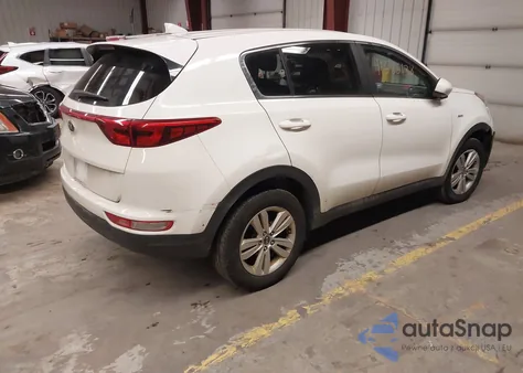 2017 Kia Sportage Lx from USA, damaged, VIN KNDPMCAC1H7207416